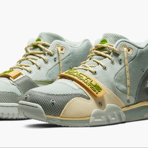 Travis Scott-Grey Haze AIR TRAINER 1 SP Nike Collab size 6 Mens (7.5 Wmns) *New* - Picture 7 of 11